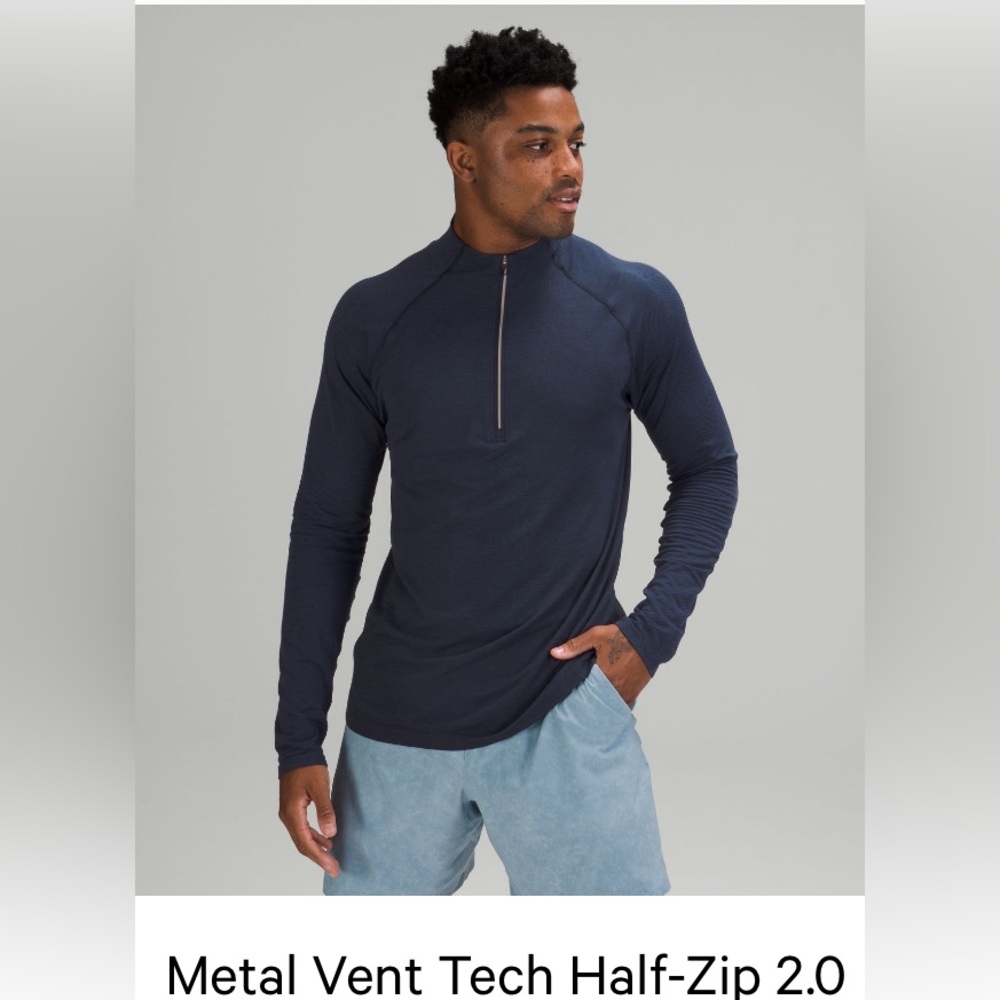 Lululemon Metal Vent Tech Half Zip 2.0